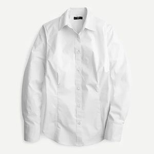 J. Crew Tall Curvy slim stretch perfect shirt